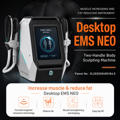 EMS NEO – profesjonalne urządzenie do modelowania sylwetki RF i EMS z dwoma uchwytami do brzucha, talii, ramion i nóg – budowa mięśni i redukcja tkanki tłuszczowej do użytku domowego i w studio