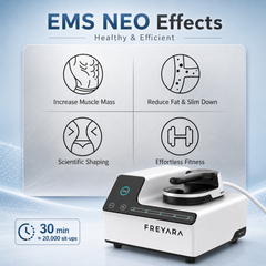 EMS NEO – urządzenie do modelowania sylwetki, RF i EMS z jedną rączką (wersja stacjonarna) do brzucha, talii, ramion i nóg – ujędrnianie mięśni, redukcja tkanki tłuszczowej i budowa mięśni do użytku domowego i profesjonalnego w studio