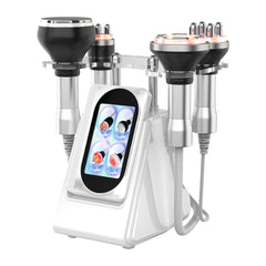 4w1 80K Radiofrekwencyjna próżniowa ultradźwiękowa maszyna do kawitacji, urządzenie do modelowania i wyszczuplania ciała na twarz, ramiona, talię, brzuch, nogi