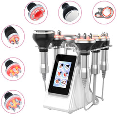 System Kawitacji Ultradźwiękowej 80k RF z Próżnią 6w1, do Spalania Tłuszczu, Odchudzania i Modelowania Ciała, z Elektrodami EMS