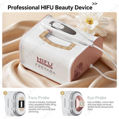 FREYARA HIFU - FacialDefy 3.0, Profesjonalne urządzenie HIFU RF z ultradźwiękami do liftingu twarzy, przeciwstarzeniowe i redukujące zmarszczki