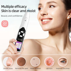 PM FacialPure 2.0, wielofunkcyjne pióro ozonowo-plazmowe do usuwania znamion i przebarwień, wspomagania wchłaniania serum oraz głębokiego oczyszczania skóry