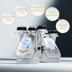 40K 4w1 RF Ultradzwiękowa Kawitacja Vacuum, Urządzenie do Liposukcji i Wyszczuplania, Twarz, Ramiona, Talię, Brzuch, Nogi