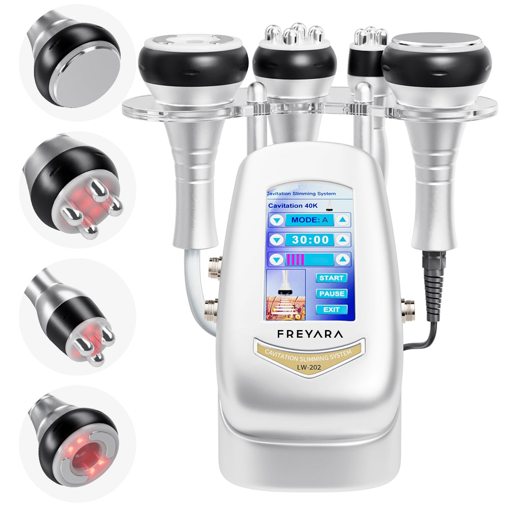 40K 4w1 RF Ultradzwiękowa Kawitacja Vacuum, Urządzenie do Liposukcji i Wyszczuplania, Twarz, Ramiona, Talię, Brzuch, Nogi