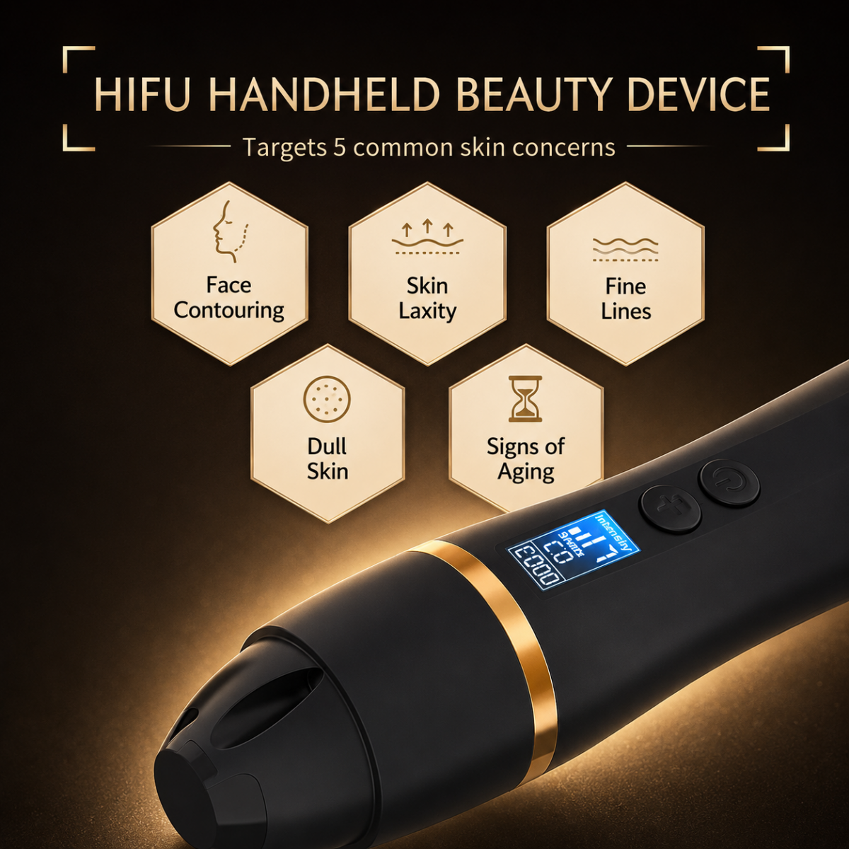 HIFU – FacialDefy 2.0 Pro, Profesjonalne przenośne urządzenie HIFU do liftingu twarzy i ujędrniania skóry z mikroogniskowaną technologią ultradźwiękową