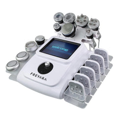 80K 11w1 Urządzenie RF z Kawitacją Ultradźwiękową z 6 Paskami EMS/Lipolaser, Profesjonalny System Modelowania Sylwetki, Antycellulitowy Masażer do Salonu i SPA