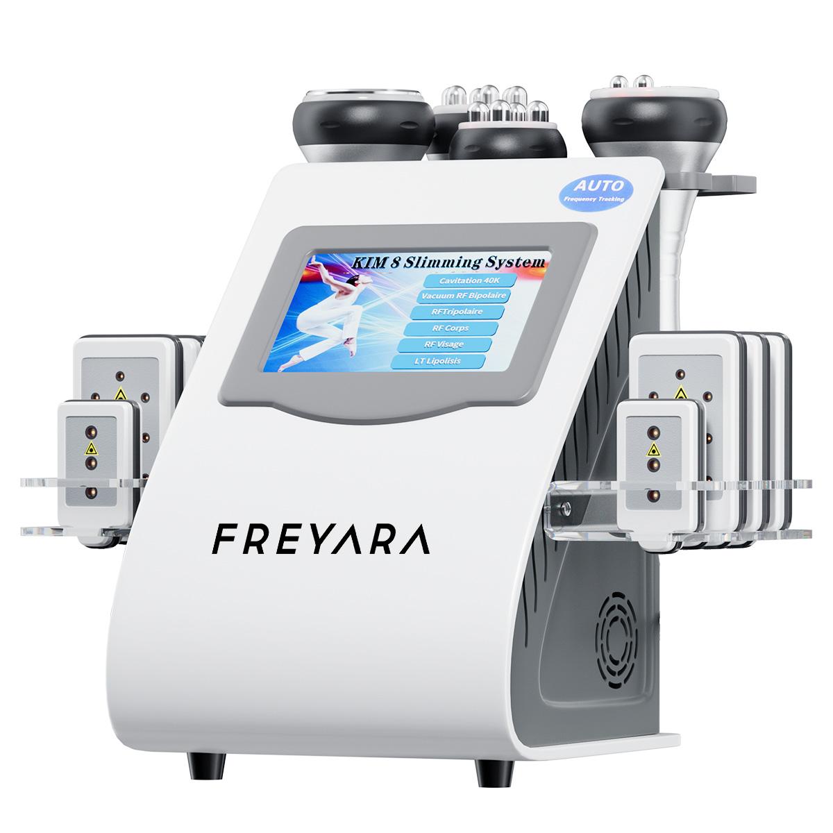 6w1 40K RF Ultradzwiękowa Kawitacja Vacuum, Masażer do Liposukcji i Wyszczuplania, RF do Twarzy, Wielofunkcyjne Głowice i Podkładki, Do SPA i Domu, Wtyczka EU