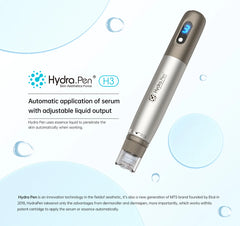 Dr.Pen H3 Hydra Pen Profesjonalny Dermapen do Mikronakłuwania z Automatyczną Infuzją Serum, Ładowany przez USB