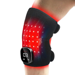 Bezprzewodowa terapia światłem czerwonym LED na kolano – 56 diod LED, bateria 3000 mAh, ulga w bólu stawów, artretyzmie i urazach sportowych