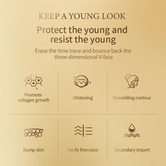 FREYARA UC - FacialFirming 1.0 Golden Glow Collagen Booster – Urządzenie kosmetyczne do ujędrniania skóry i redukcji zmarszczek