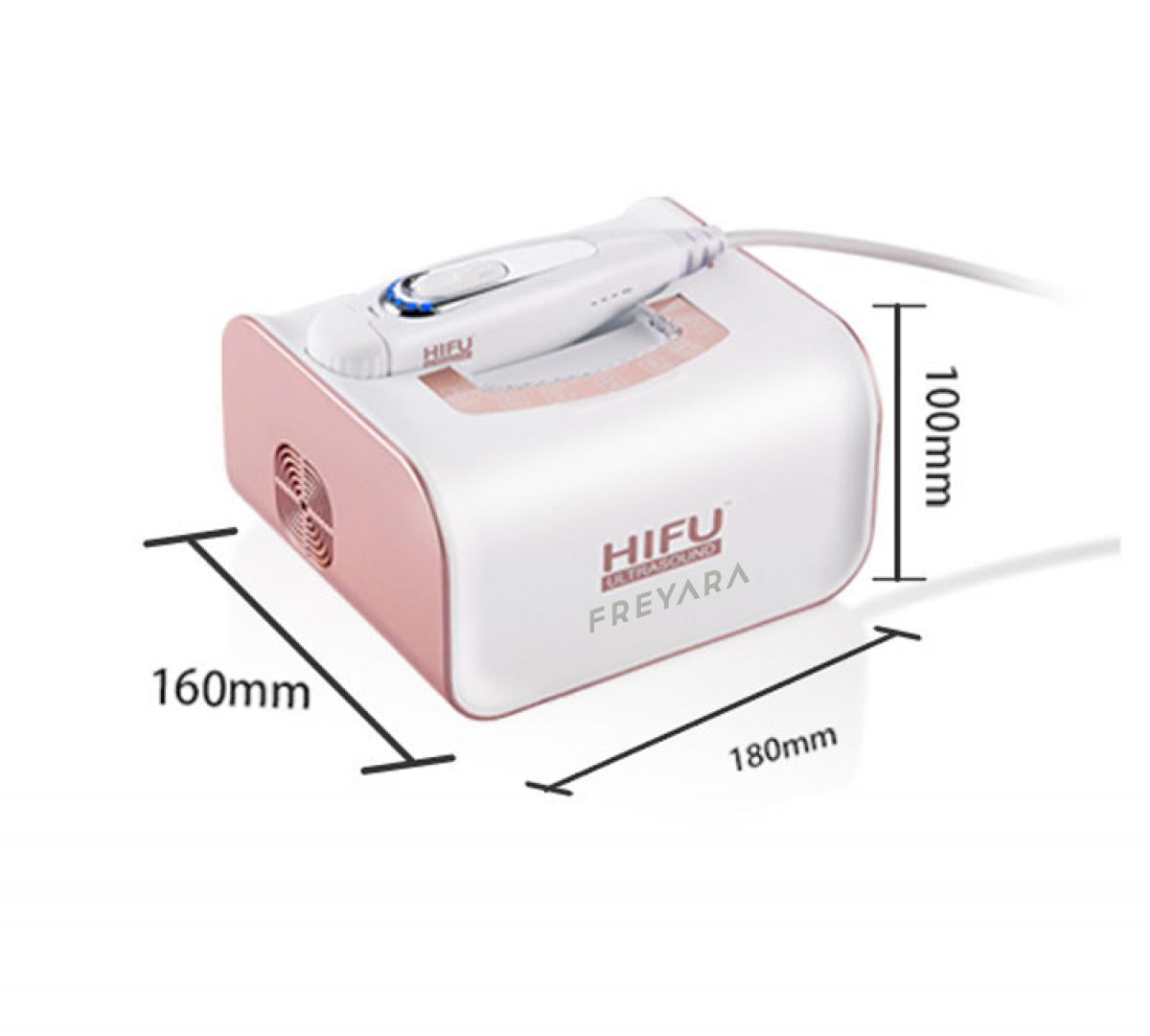 FREYARA HIFU - FacialDefy 3.0, Profesjonalne urządzenie HIFU RF z ultradźwiękami do liftingu twarzy, przeciwstarzeniowe i redukujące zmarszczki