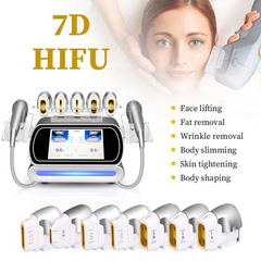 HIFU – FacialDefy 4.0, urządzenie kosmetyczne 7D HIFU z ogniskowanymi ultradźwiękami, głęboki lifting SMAS twarzy, redukcja tkanki tłuszczowej, usuwanie zmarszczek i modelowanie sylwetki