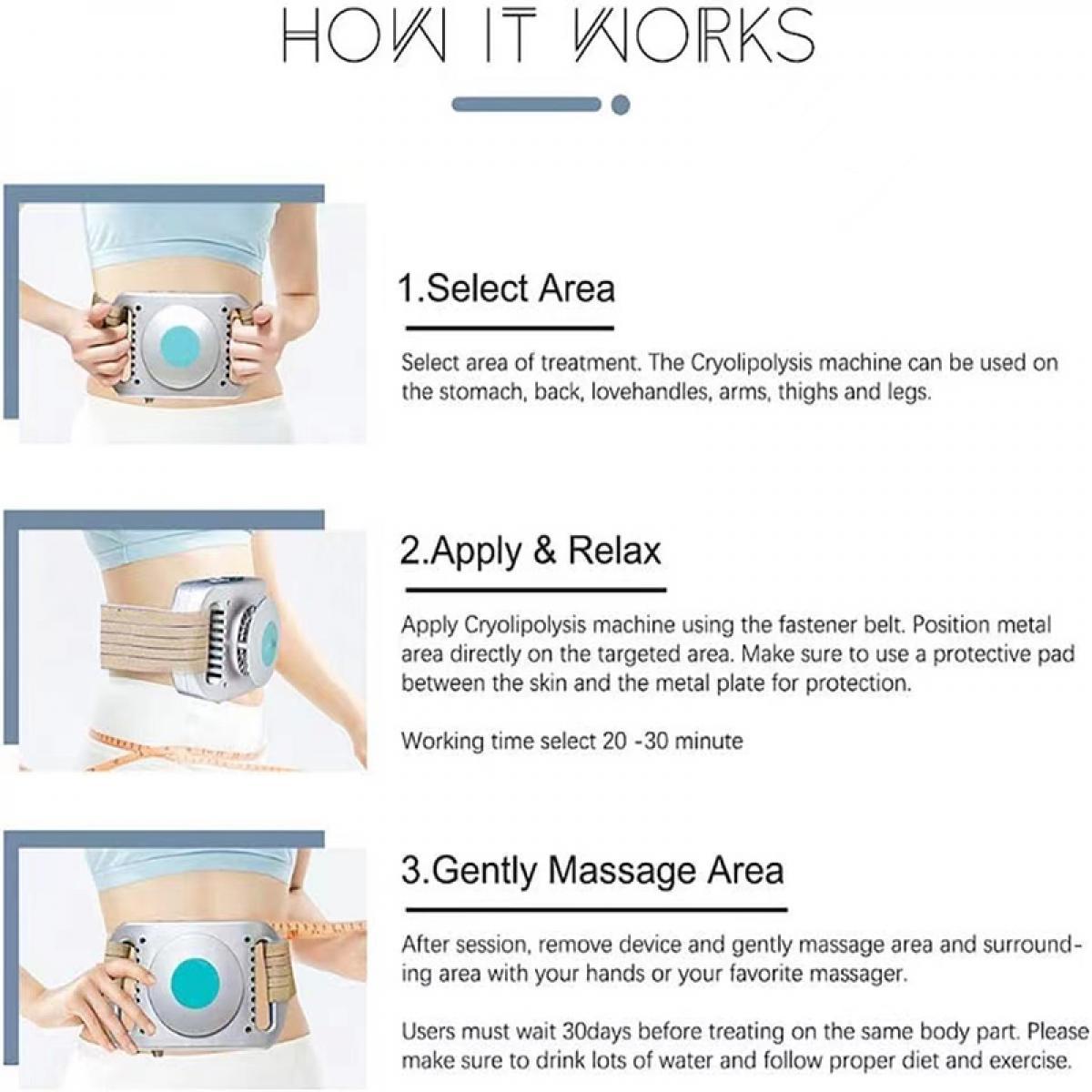 Urządzenie do Kriolipolizy FREYARA – Bezinywazyjne Odchudzanie, Redukcja Opornej Tkanki Tłuszczowej i Modelowanie Sylwetki w Domu