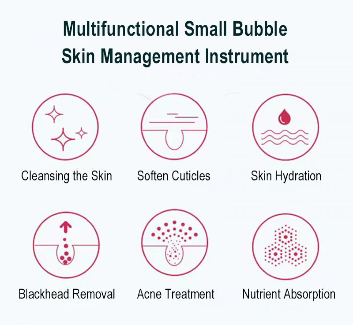 HOBA – FacialClean 3w1 Urządzenie Hydrafacial do oczyszczania porów, usuwania zaskórników i infuzji serum, Profesjonalna pielęgnacja skóry w domu