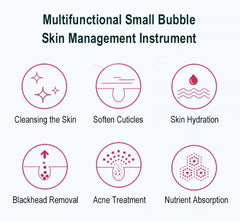 HOBA – FacialClean 5w1 Urządzenie Hydrafacial z technologią mikropęcherzyków, Oczyszczanie porów, Usuwanie zaskórników i Infuzja serum, Profesjonalne efekty Spa w domu