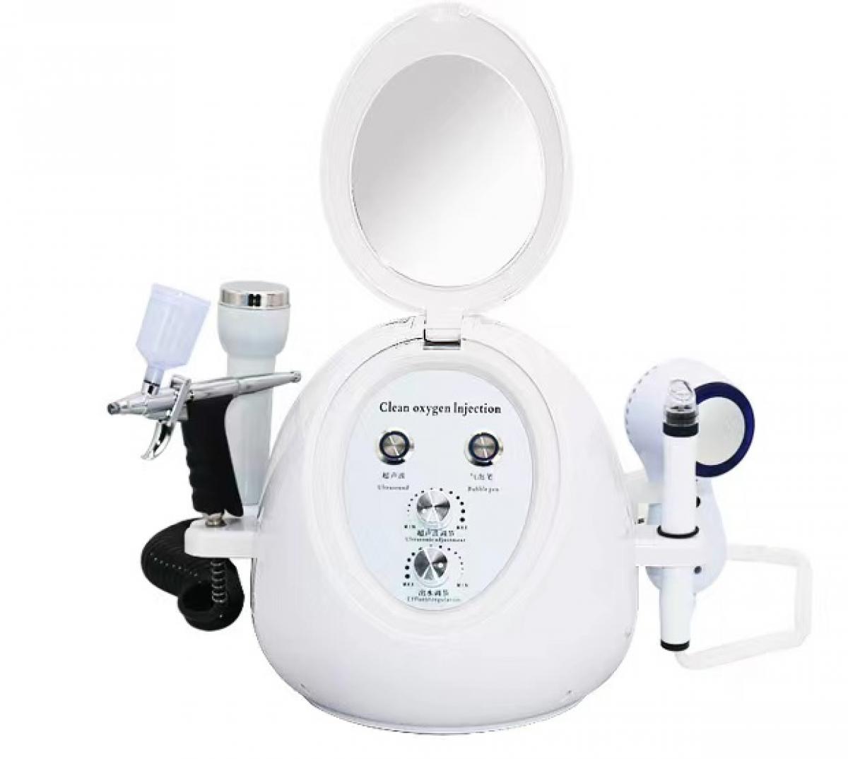 HOBA – FacialClean 5w1 Urządzenie Hydrafacial z technologią mikropęcherzyków, Oczyszczanie porów, Usuwanie zaskórników i Infuzja serum, Profesjonalne efekty Spa w domu
