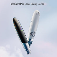 LASER FacialPure LS008, domowe pióro laserowe pikosekundowe z niebieskim światłem pozycjonującym, do usuwania piegów, tatuaży brwi, tatuaży oraz przebarwień skórnych
