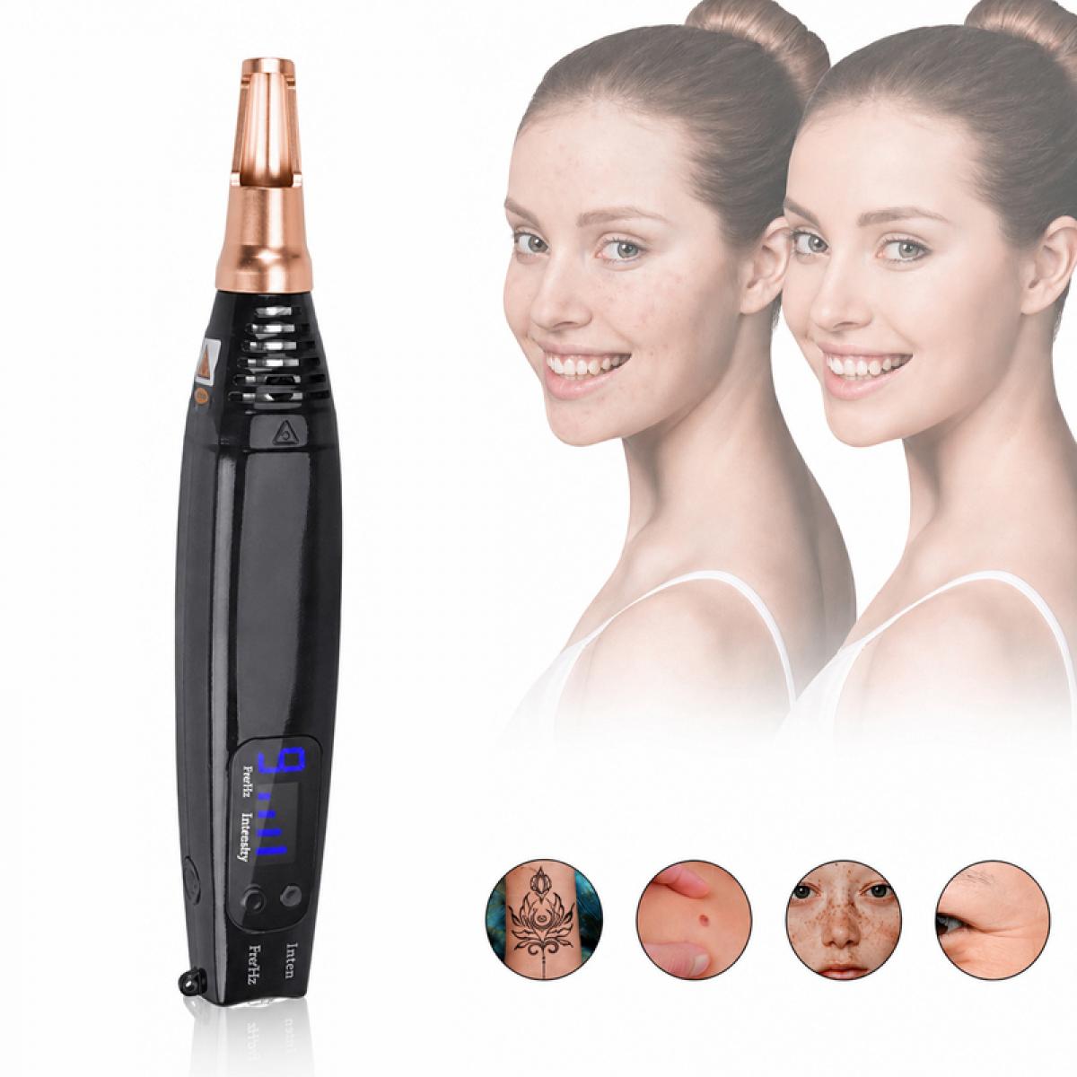 Pikosekundowy Laserowy Usuwacz Tatuażu i Znamion FREYARA LASER FacialPure Lite Plus z Niebieskim Światłem do Użytku Domowego – Redukcja Widoczności Tatuaży, Znamion i Wygładzenie Skóry