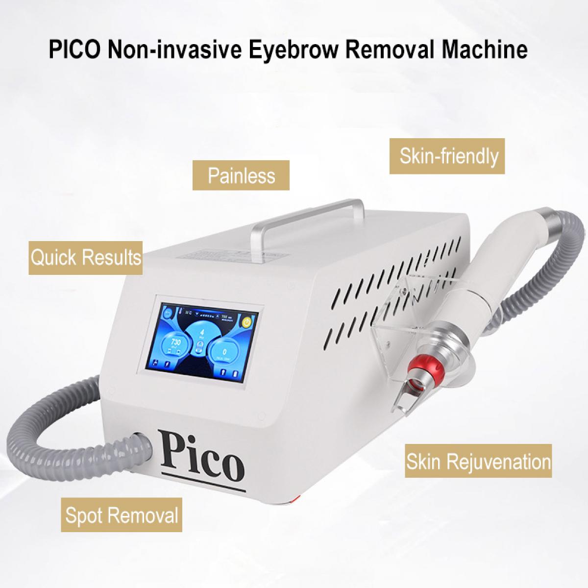 LASER FacialPure 3.0, urządzenie PICO Laser Picosecond, bezbolesne i nieinwazyjne usuwanie tatuaży oraz makijażu brwi dla szybszych i bezpieczniejszych rezultatów