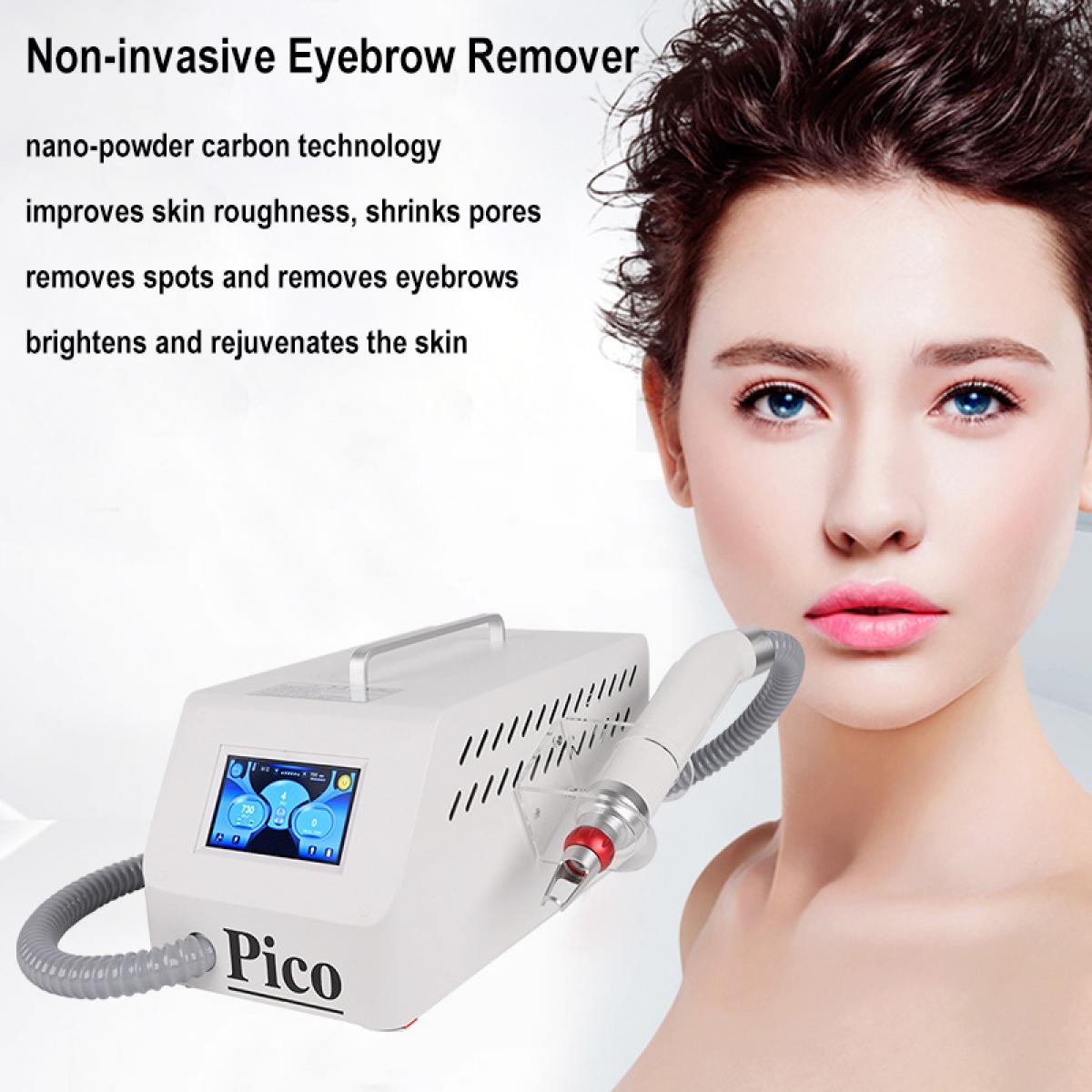 LASER FacialPure 3.0, urządzenie PICO Laser Picosecond, bezbolesne i nieinwazyjne usuwanie tatuaży oraz makijażu brwi dla szybszych i bezpieczniejszych rezultatów