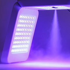 7-kolorowa maska LED do terapii światłem twarzy, 222 diody LED, fotodynamiczna terapia PDT, składane urządzenie kosmetyczne przeciwzmarszczkowe do odmładzania skóry