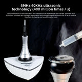 Mini 40K Kawitacja Ultradźwiękowa, Urządzenie do Rzeźbienia Spalania Tkanki Tłuszczowej, Maszyna do Usuwania Cellulitu Masażer Ujędrniający Skórę do Ujędrniania i Kształtowania