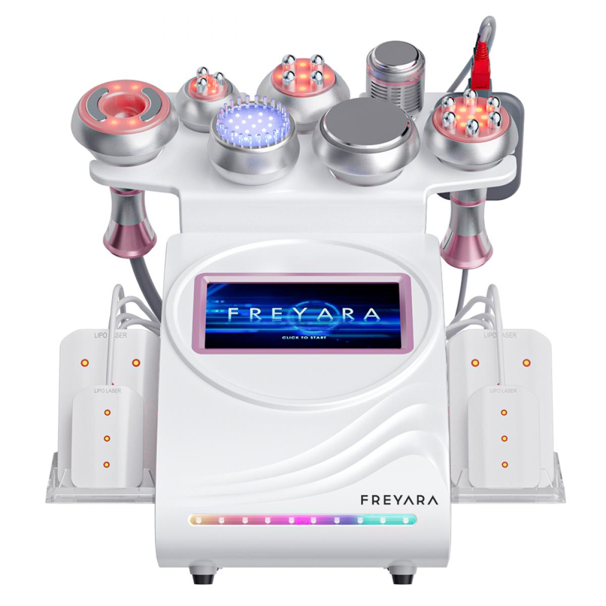 Maszyna do Kawitacji RF 80K, Podkładki Laserowe Lipo, Wyszczuplanie Ciała 9w1, Urządzenie do Masażu Próżniowego do Salonu SPA